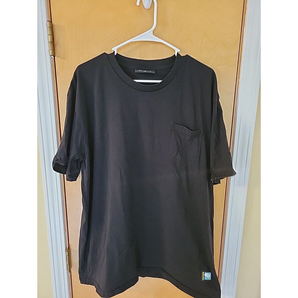 Tactics Skateboarding T Shirt, Men’s 2XL Black Streetwear